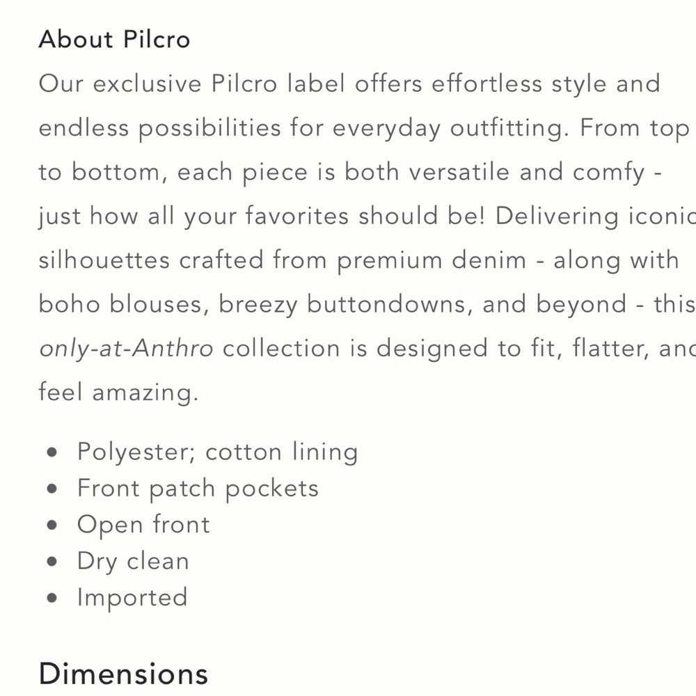 Pilcro colorblocked sherpa coat M - Picture 5 of 5